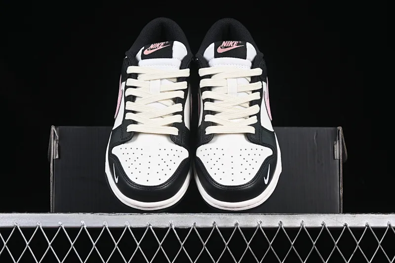 All categories Nk SB Dunk series Nk SB Dunk Low low-top sneakers Nk SB Dunk Low bow tie black and white pink low-top casual sneakers BP1220-009